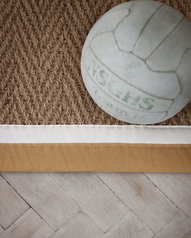 25 years of Alternative Flooring, bespoke rug in Coir