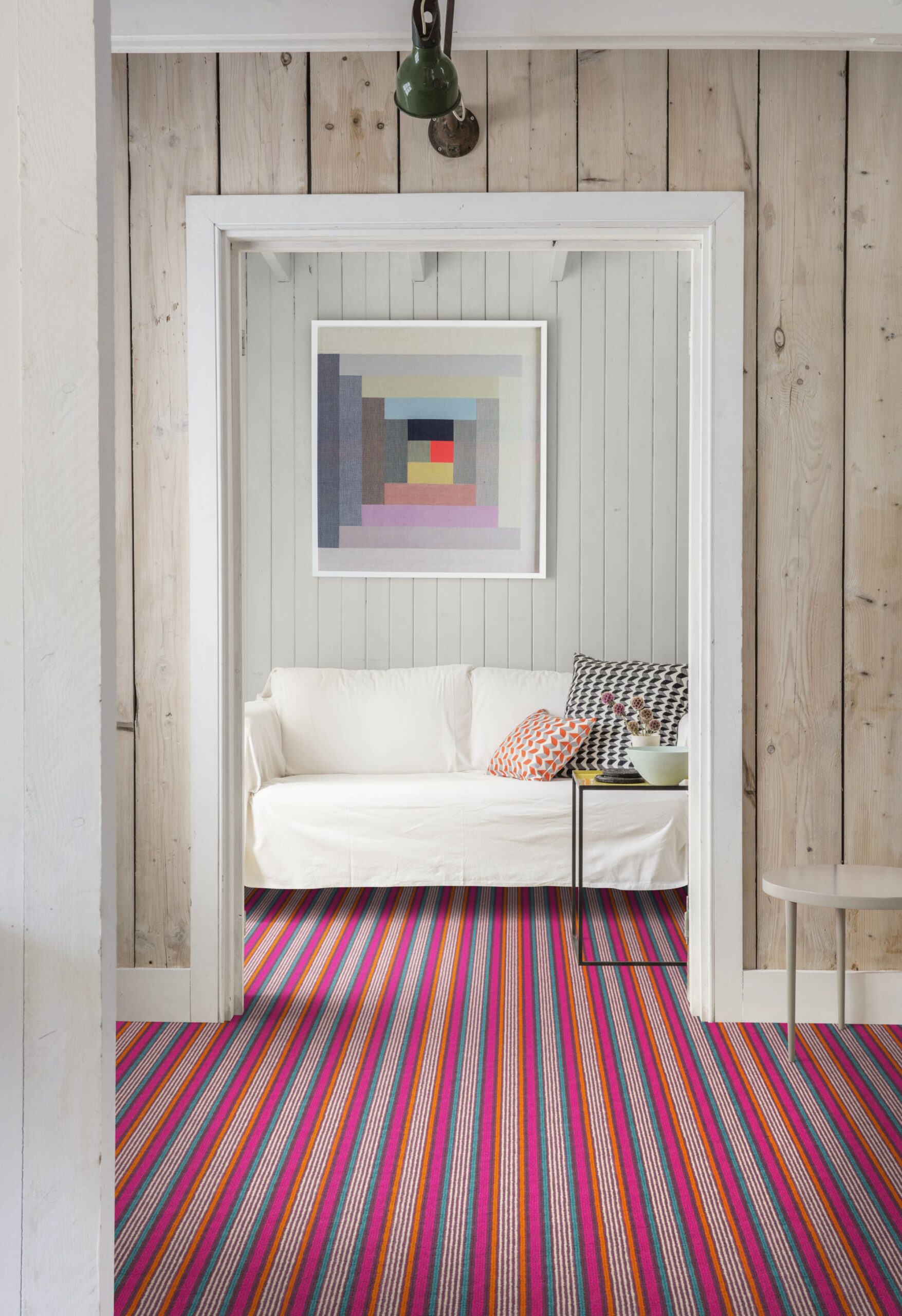 Alternative Flooring's Margo Selby Stripe Carnival Skelter carpet