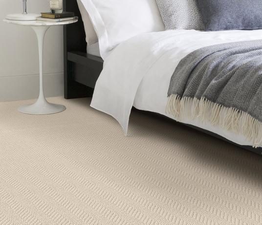 Wool Skein Swan Carpet 2881 in Bedroom