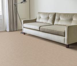 Wool Herringbone Zig Zag Mushroom Carpet 4678 in Living Room thumb