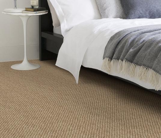 Sisal Metallics Titanium Carpet 2519 in Bedroom