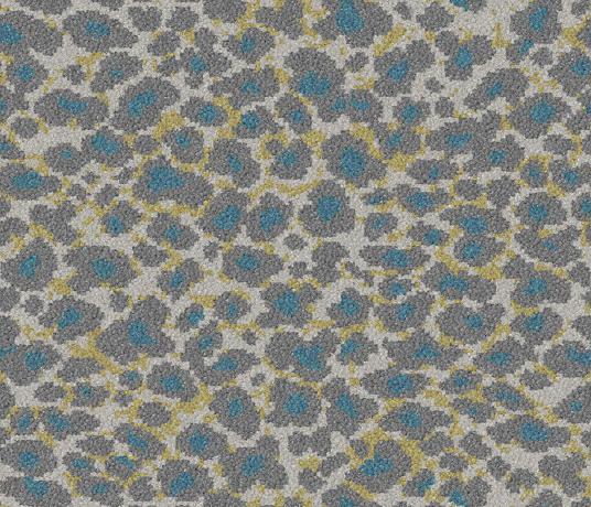 Quirky Leopard Snow Carpet 7126 Swatch