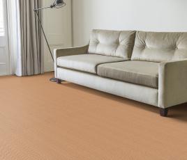 Jute Herringbone Natural Carpet 4617 in Living Room thumb