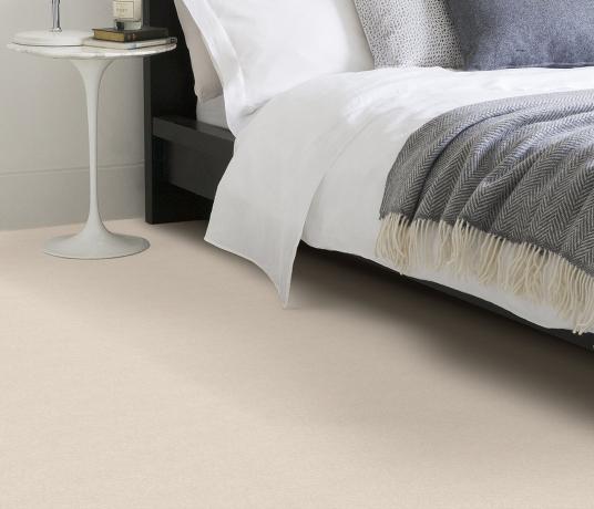Plush Velvet White Jasper Carpet 8202 in Bedroom