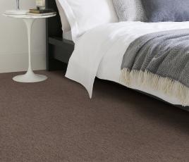 Anywhere Bouclé Cocoa Carpet 8002 in Bedroom thumb