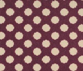 Quirky Spotty Damson Carpet 7141 Swatch thumb