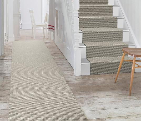 Wool Hygge Sisu Earl Grey Carpet 1574 Stair Runner