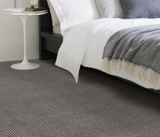 Wool Pebble Stade Carpet 1805 in Bedroom