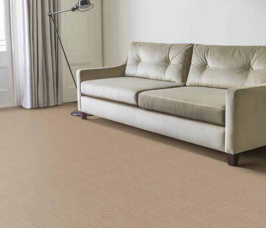 Wool Iconic Herringbone Niro Carpet 1523 in Living Room