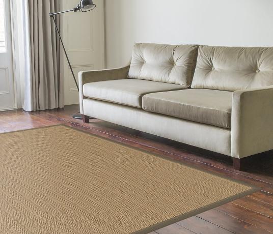 Kirsty Seagrass Rug in Living Room