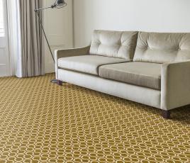 Quirky Honeycomb Moss Carpet 7112 in Living Room thumb