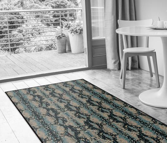Quirky Snake Mamba Carpet 7127 in Living Room (Make Me A Rug)