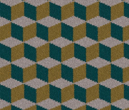 Quirky Ben Pentreath Cube Soane Carpet 7244 Swatch