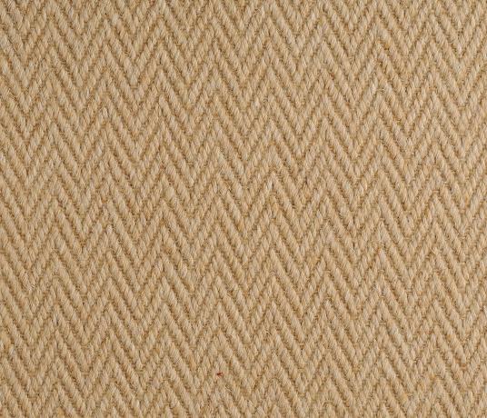 Wool Herringbone Zig Zag Natural Carpet 4677 Swatch