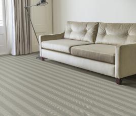 Wool Iconic Herringstripe Behrs Carpet 1564 in Living Room thumb