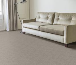 Plush Velvet Sapphire Carpet 8203 in Living Room thumb