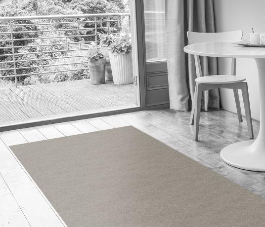 Plush Velvet Sapphire Carpet 8203 in Living Room (Make Me A Rug)
