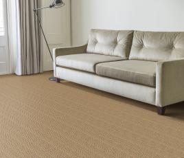 Seagrass Fine Herringbone Carpet 4108 in Living Room thumb