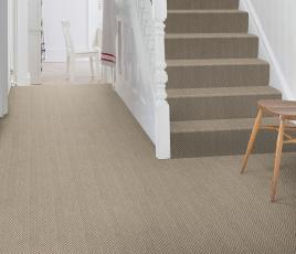 Wool Iconic Herringbone Pacino Carpet 1520 on Stairs thumb
