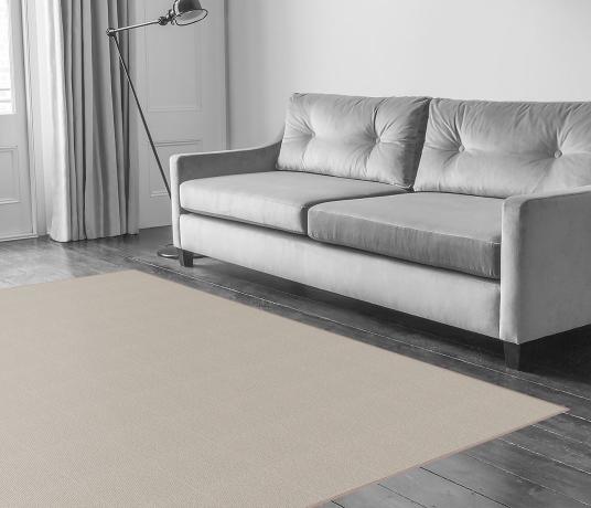 Wool Rib Ash Carpet 1837 in Living Room