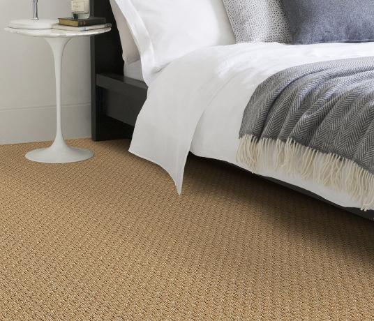 Seagrass Buckingham Basketweave Carpet 3102 in Bedroom