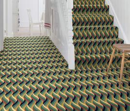 Quirky Stayathome Fibonacci Carpet 1321 on Stairs thumb