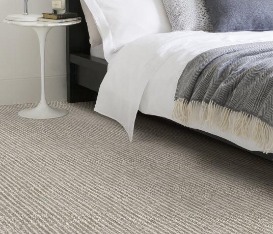 Barefoot Wool Ashtanga Silk Crane Carpet 5933 in Bedroom