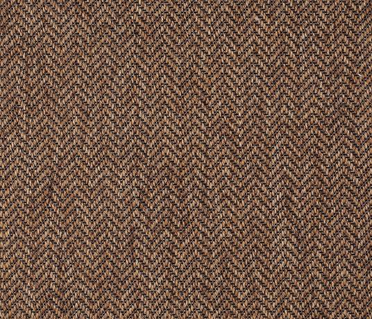 Anywhere Herringbone Copper Carpet 8041 Swatch