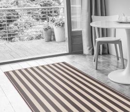 Wool Blocstripe Sable Bone Bloc Runner 1852r in Living Room (Make Me A Rug) thumb