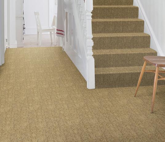 Sisal Super Bouclé Brancaster Carpet 1308 on Stairs