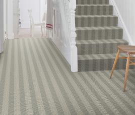 Wool Iconic Herringstripe Behrs Carpet 1564 on Stairs thumb