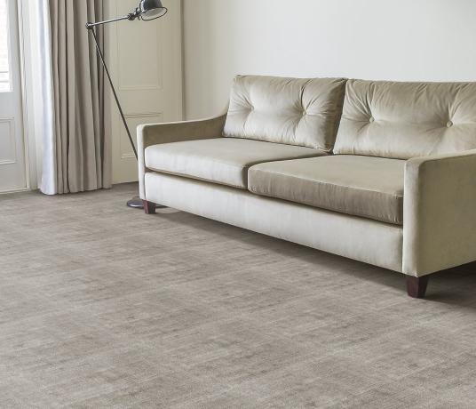 Plush Sheer Sapphire Carpet 8223 in Living Room