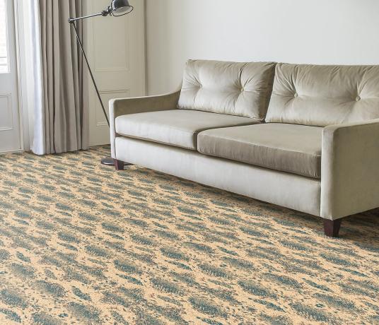 Quirky Snake Boa Carpet 7129 in Living Room