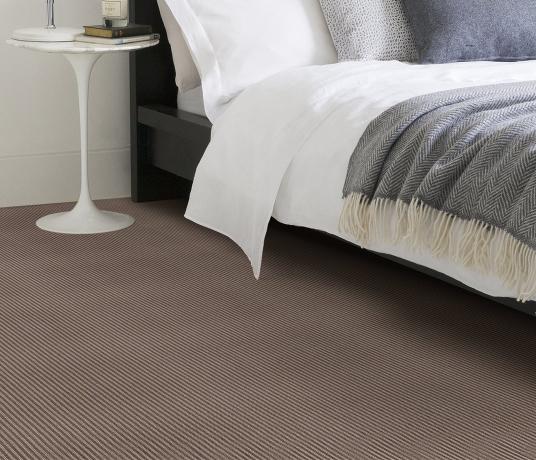 Wool Iconic Stripe Harrison Carpet 1500 in Bedroom