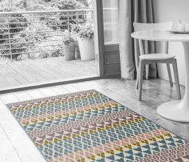 Quirky Fair Isle Annie Runner by Margo Selby 7080 in Living Room (Make Me A Rug) thumb