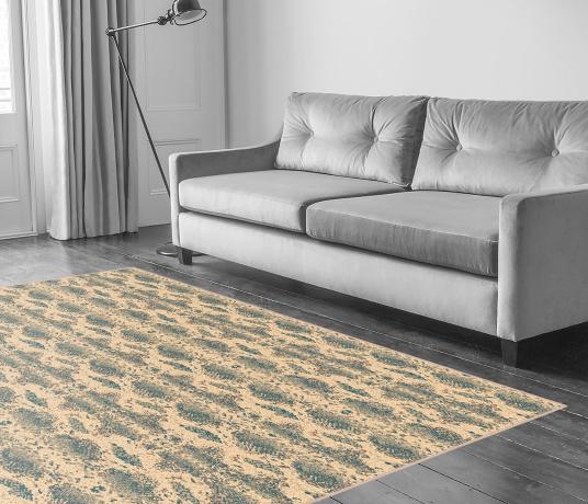 Quirky Snake Boa Carpet 7129 in Living Room
