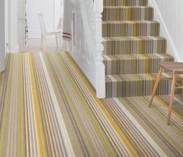 Margo Selby Stripe Sun Seasalter Carpet 1911 on Stairs thumb