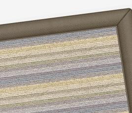 Kato Striped Wool Runner rug corner thumb