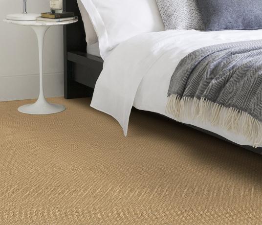 Sisal Basketweave Winter Hamper Carpet 2540 in Bedroom