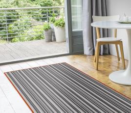 Pippa Striped Wool Runner in Living Room (Make Me A Rug) thumb