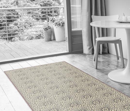 Quirky B Liberty Fabrics Capello Shell Mist Carpet 7500 in Living Room (Make Me A Rug)