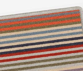 Margo Selby Westbrook Striped Runner 2 rug corner thumb