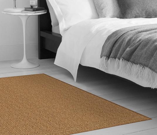 Coir Bouclé Natural Carpet 1605 as a rug (Make Me A Rug)