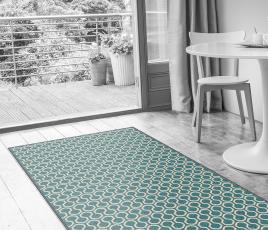 Quirky Honeycomb Duck Egg Carpet 7110 in Living Room (Make Me A Rug) thumb