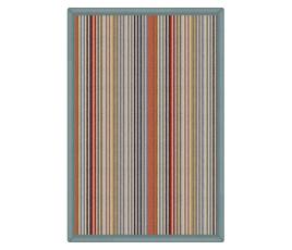 Margo Selby Westbrook Striped Rug 1 from above thumb
