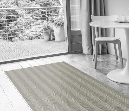Wool Iconic Herringstripe Behrs Carpet 1564 in Living Room (Make Me A Rug)