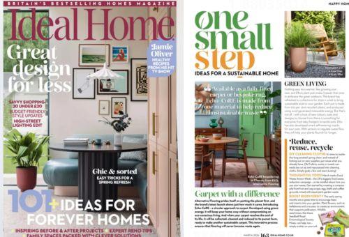 Echo-CoRE, 100% Recyclable Featured in Ideal Home  - March 2026 