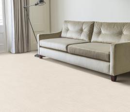 Plush Stripe White Jasper Carpet 8212 in Living Room thumb