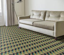 Quirky Stayathome Fibonacci Carpet 1321 in Living Room thumb