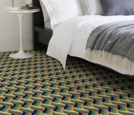 Quirky Stayathome Fibonacci Carpet 1321 in Bedroom thumb
